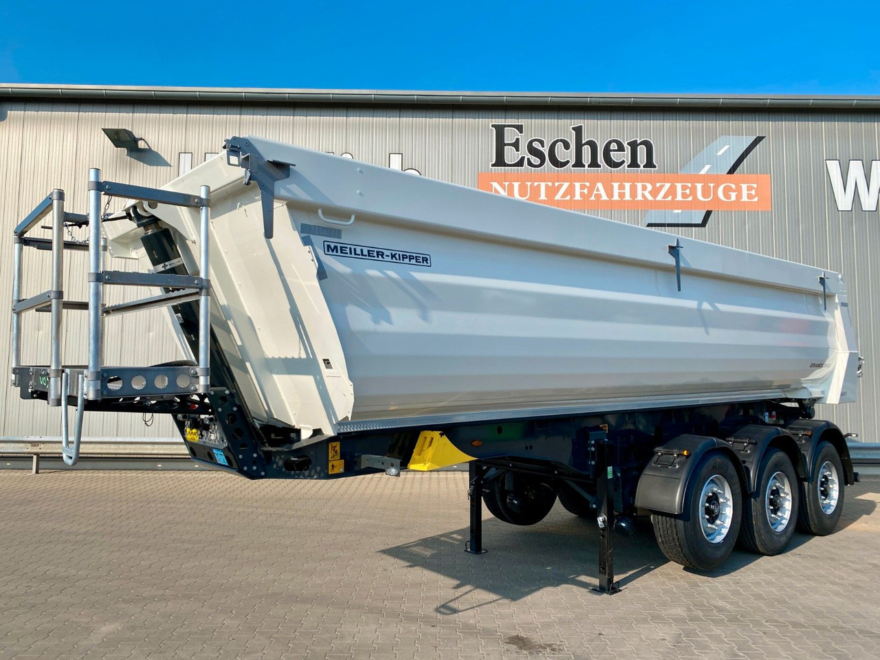 Meiller MHPS 44.3-N NEW | Grandload*WEIß RAL 9010*Sofort Meiller MHPS 44.3 NEW | Grandload*WEIß RAL9010*Plane*BPW - סמיטריילר עם מזהיר: תמונה 1 Meiller MHPS 44.3-N NEW | Grandload*WEIß RAL 9010*Sofort Meiller MHPS 44.3 NEW | Grandload*WEIß RAL9010*Plane*BPW - סמיטריילר עם מזהיר: תמונה 1