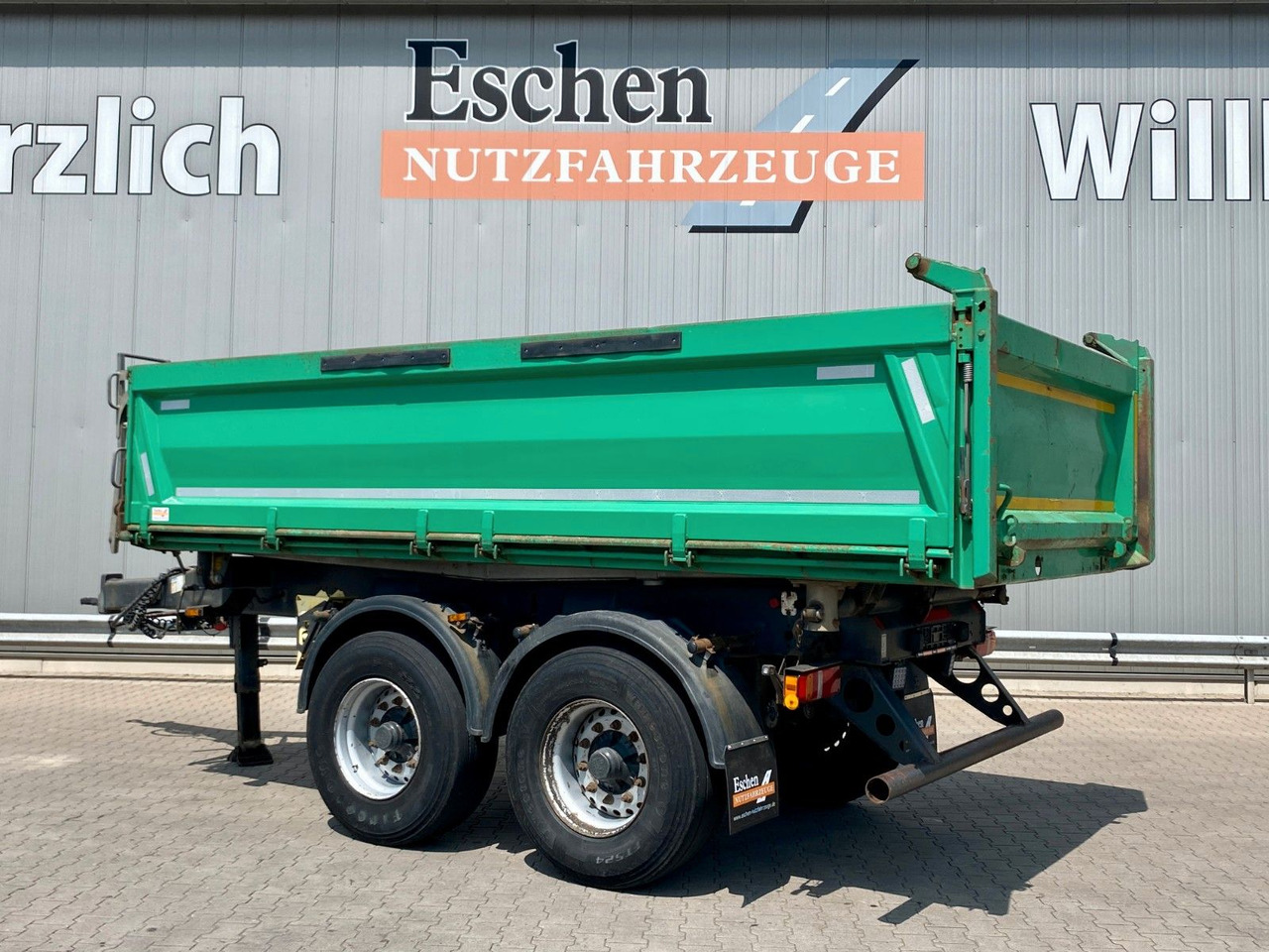 Meiller MZDA 18/21 | BPW-Achsen*EBS*Trommelbremse*Luft - קרון נגרר עם מזהיר: תמונה 3 Meiller MZDA 18/21 | BPW-Achsen*EBS*Trommelbremse*Luft - קרון נגרר עם מזהיר: תמונה 3