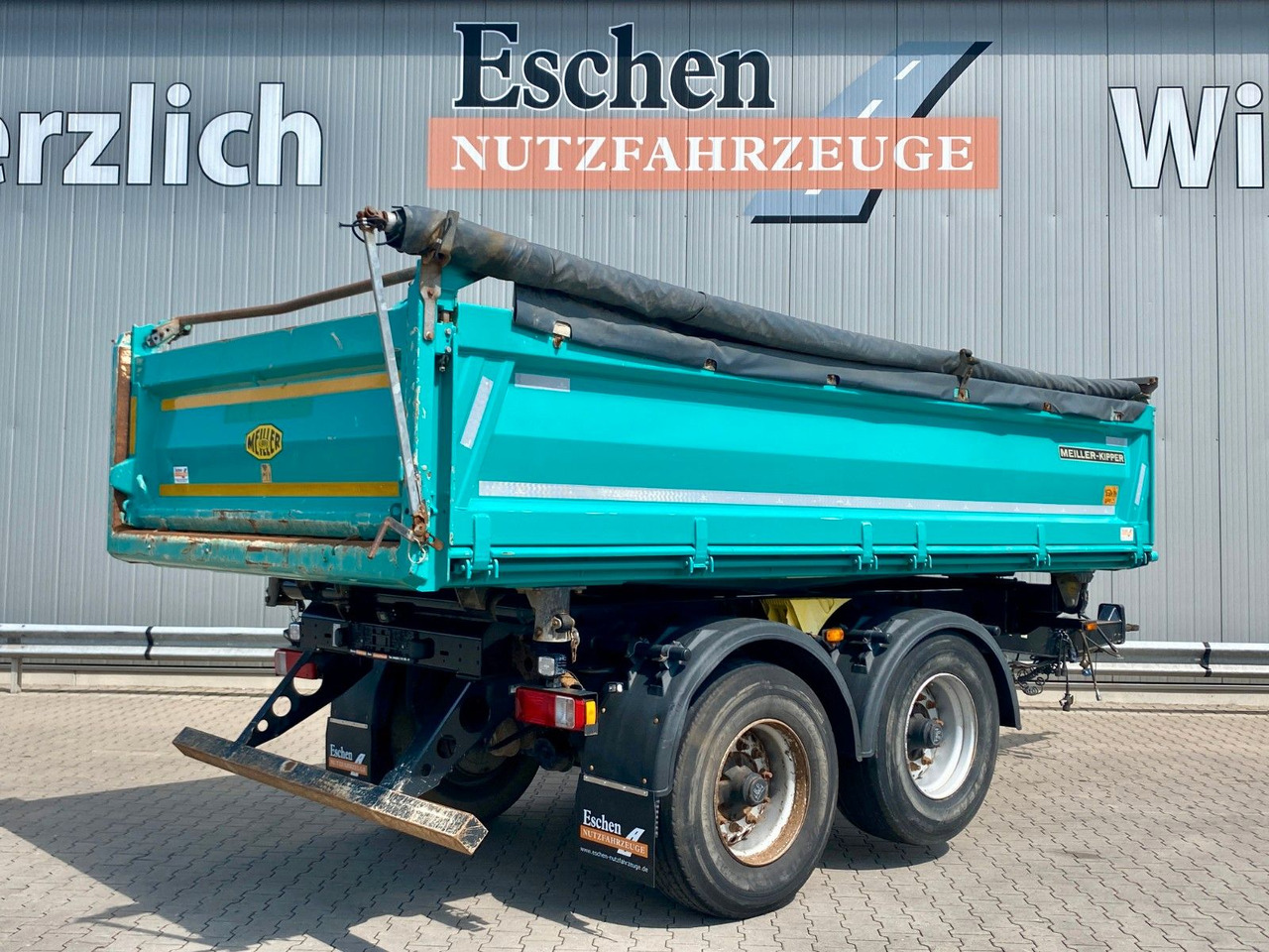 Meiller MZDA 18/23 | Bordmatik*Liftachse*Rollplane*BPW - קרון נגרר עם מזהיר: תמונה 4 Meiller MZDA 18/23 | Bordmatik*Liftachse*Rollplane*BPW - קרון נגרר עם מזהיר: תמונה 4