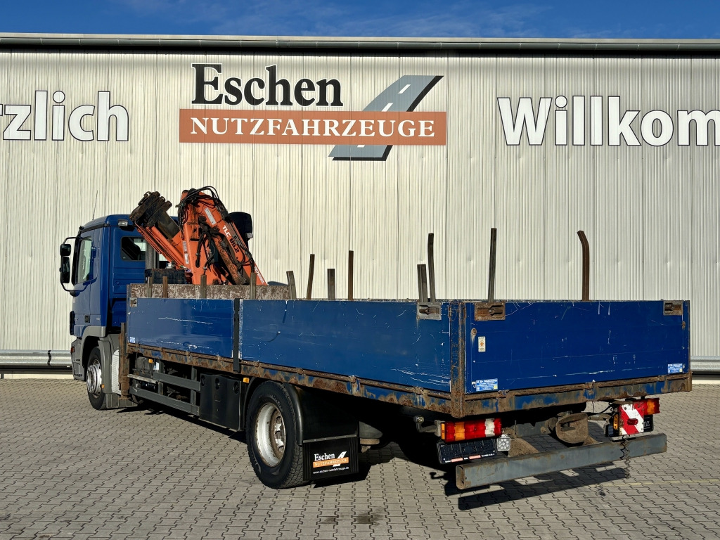 Mercedes-Benz 1832 L / Terex 85.2-A3 Faltkran - משאית צד נופל/ שטוחה, משאית מנוף: תמונה 4 Mercedes-Benz 1832 L / Terex 85.2-A3 Faltkran - משאית צד נופל/ שטוחה, משאית מנוף: תמונה 4