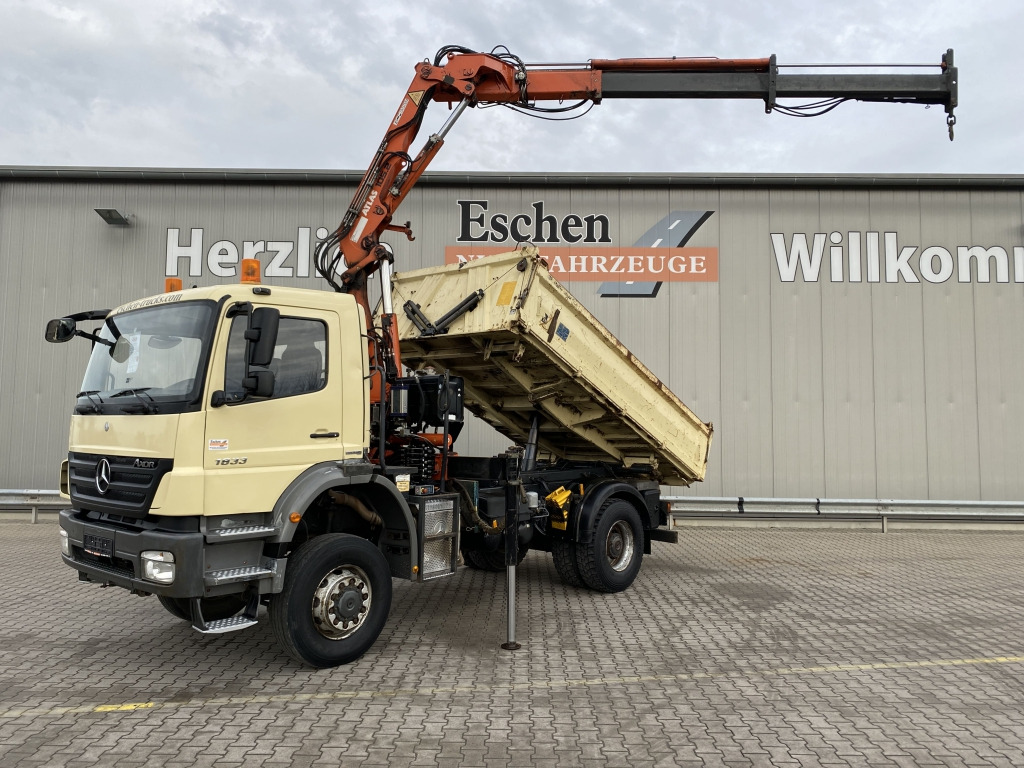 Mercedes-Benz 1833 4x4 AK / Atlas 105.2-AS Kran - מזהיר: תמונה 1 Mercedes-Benz 1833 4x4 AK / Atlas 105.2-AS Kran - מזהיר: תמונה 1