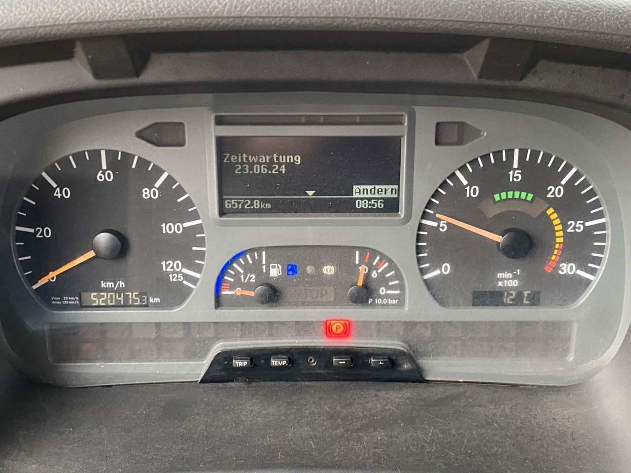 מזהיר, משאית מנוף Mercedes-Benz 1833 4x4 Axor | Atlas 105.2-A2*Funk*AHK*3 Sitze: תמונה 20