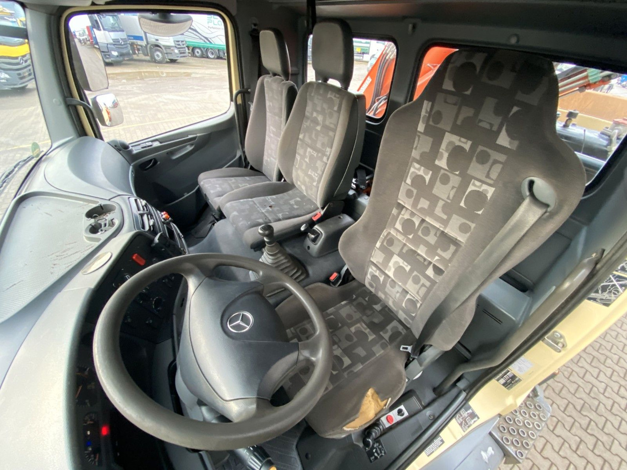 מזהיר, משאית מנוף Mercedes-Benz 1833 4x4 Axor | Atlas 105.2-A2*Funk*AHK*3 Sitze: תמונה 17