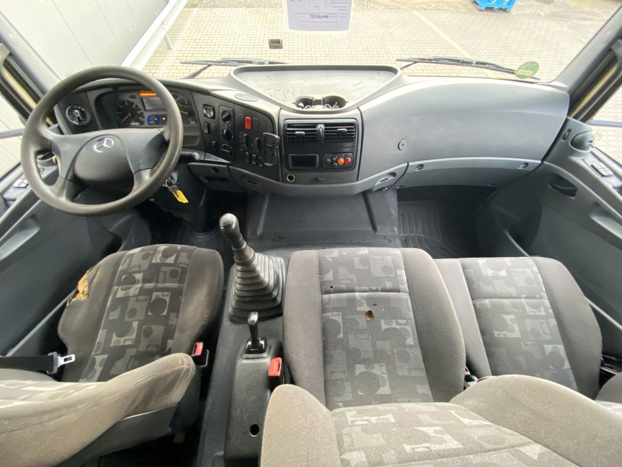 מזהיר, משאית מנוף Mercedes-Benz 1833 4x4 Axor | Atlas 105.2-A2*Funk*AHK*3 Sitze: תמונה 16