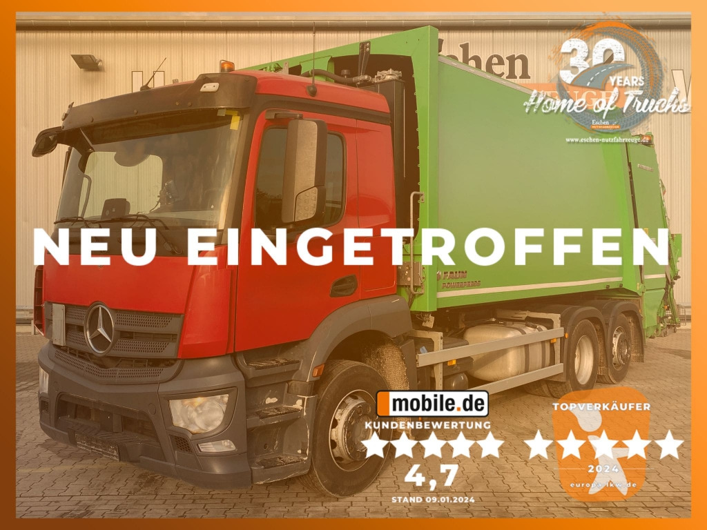 Mercedes-Benz 2533 L 6x2 - משאית אשפה: תמונה 1 Mercedes-Benz 2533 L 6x2 - משאית אשפה: תמונה 1