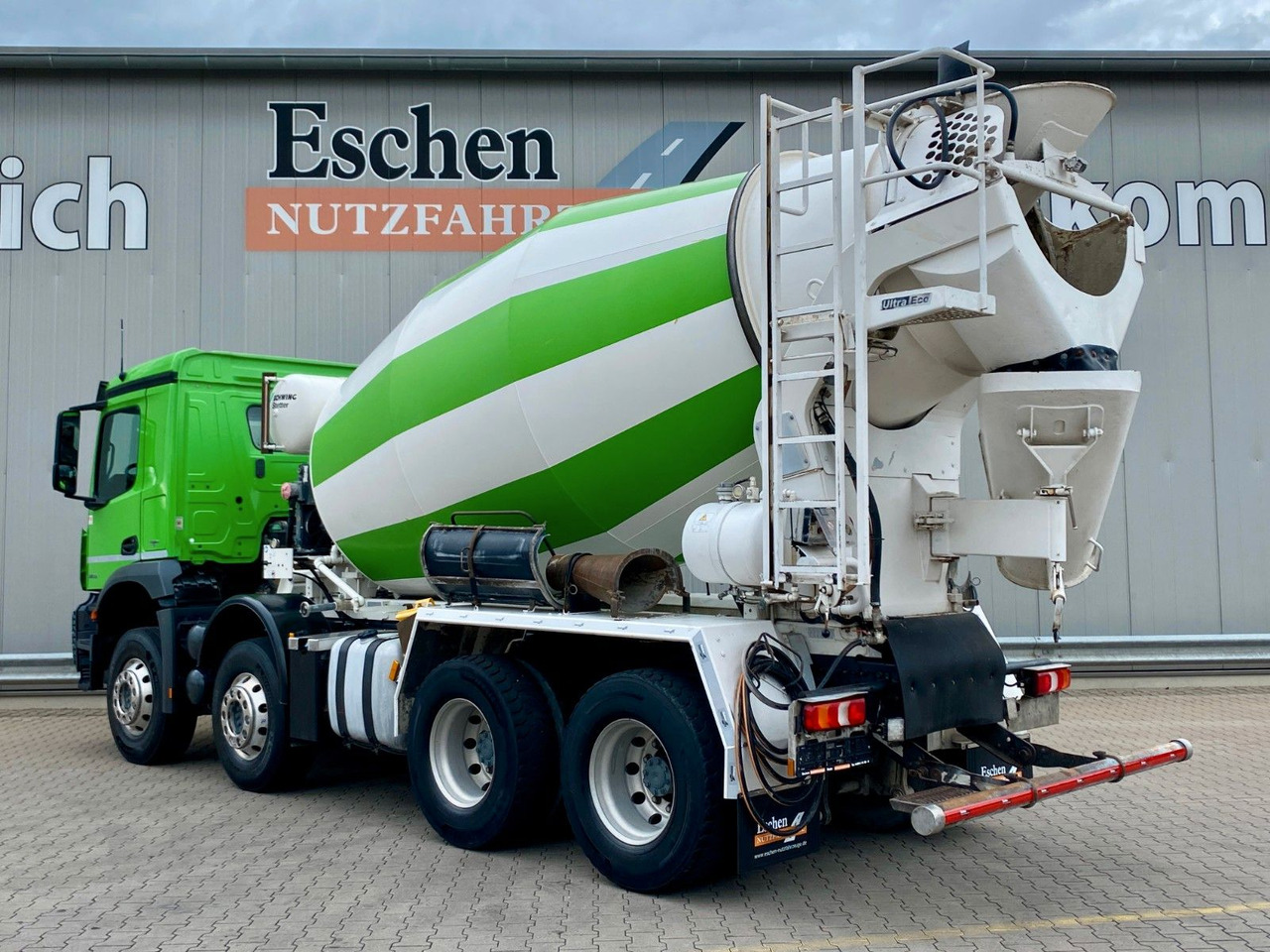Mercedes-Benz 3236 Arocs | 9m³ Stetter*Klima*Navi*Blatt*1.Hand - משאית מערבלת בטון: תמונה 3 Mercedes-Benz 3236 Arocs | 9m³ Stetter*Klima*Navi*Blatt*1.Hand - משאית מערבלת בטון: תמונה 3