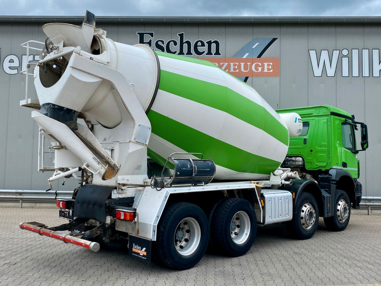 Mercedes-Benz 3236 Arocs | 9m³ Stetter*Klima*Navi*Blatt*1.Hand - משאית מערבלת בטון: תמונה 5 Mercedes-Benz 3236 Arocs | 9m³ Stetter*Klima*Navi*Blatt*1.Hand - משאית מערבלת בטון: תמונה 5