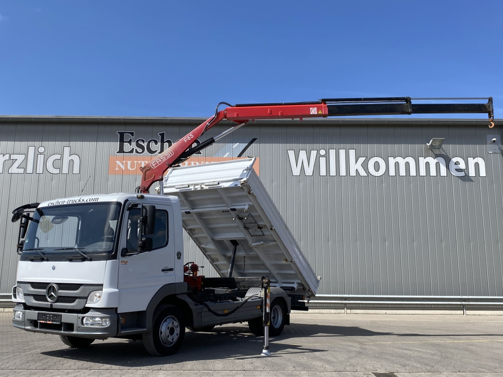 Mercedes-Benz 818 K Atego / Fassi F65 A Kran - מזהיר, משאית מנוף: תמונה 1 Mercedes-Benz 818 K Atego / Fassi F65 A Kran - מזהיר, משאית מנוף: תמונה 1