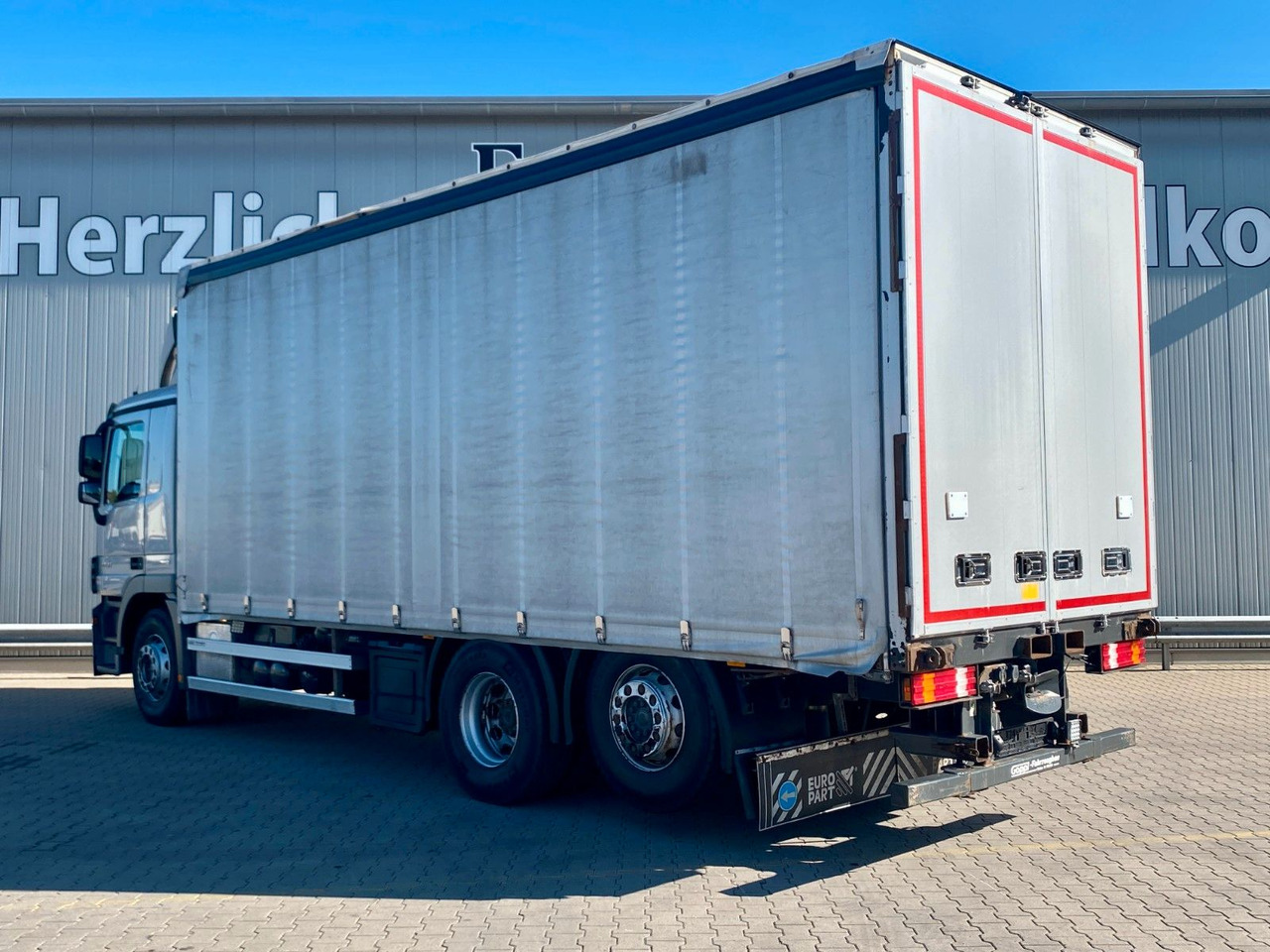 Mercedes-Benz Actros 2541| beidseitig Gardine*Edscha*AHK*Klima - משאית וילונות צד: תמונה 3 Mercedes-Benz Actros 2541| beidseitig Gardine*Edscha*AHK*Klima - משאית וילונות צד: תמונה 3