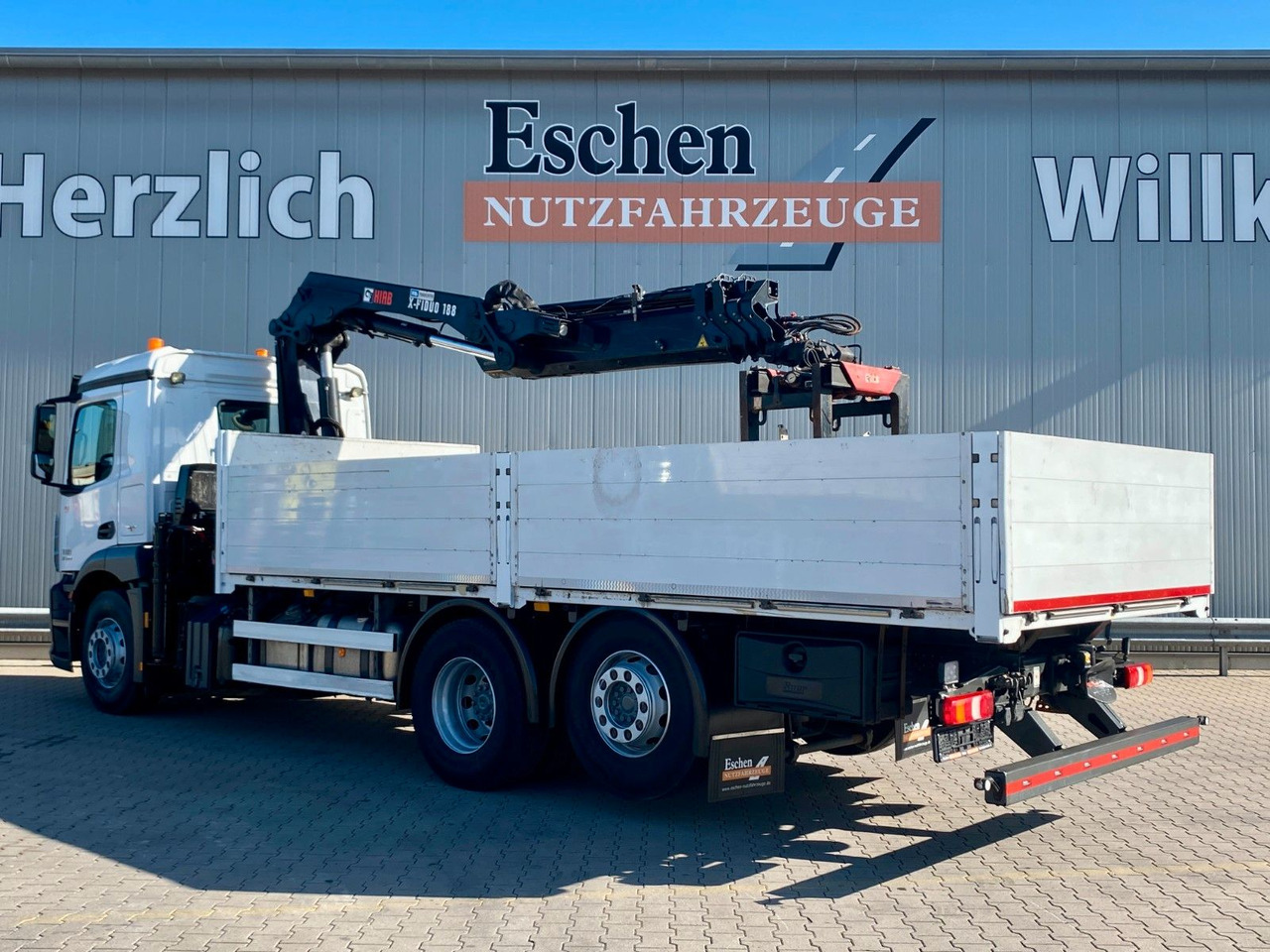 Mercedes-Benz Antos 2533 6x2 | X-HIDUO 188/ES-3*AHK*5+6.Kreis - משאית צד נופל/ שטוחה, משאית מנוף: תמונה 4 Mercedes-Benz Antos 2533 6x2 | X-HIDUO 188/ES-3*AHK*5+6.Kreis - משאית צד נופל/ שטוחה, משאית מנוף: תמונה 4