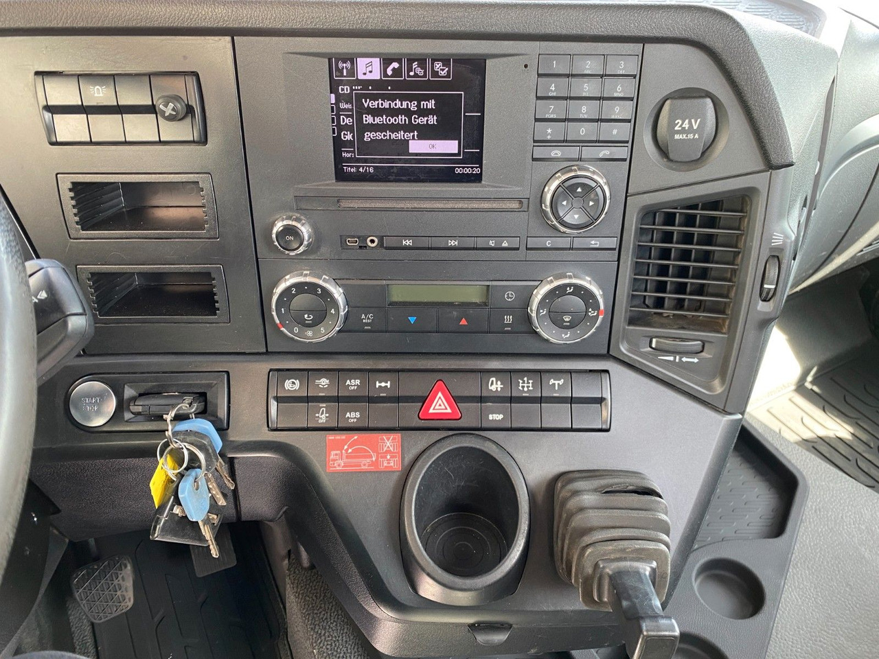 מזהיר, משאית מנוף Mercedes-Benz Arocs 1843 HAD 4x4 | Atlas 116.3-A3*5+6.Kreis: תמונה 20