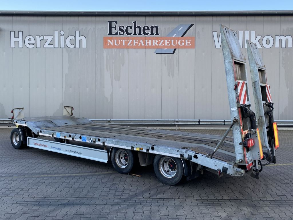 Möslein TF3-P | verzinktes Chassis*hydr. Rampen*Blatt - קרון נגרר עם מטען נמוך: תמונה 3 Möslein TF3-P | verzinktes Chassis*hydr. Rampen*Blatt - קרון נגרר עם מטען נמוך: תמונה 3
