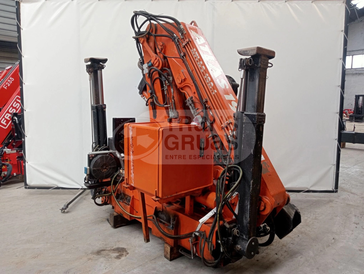 Grúa Atlas AK 190.1 A5 - עגורן מעמיס עבור משאית: תמונה 3 Grúa Atlas AK 190.1 A5 - עגורן מעמיס עבור משאית: תמונה 3