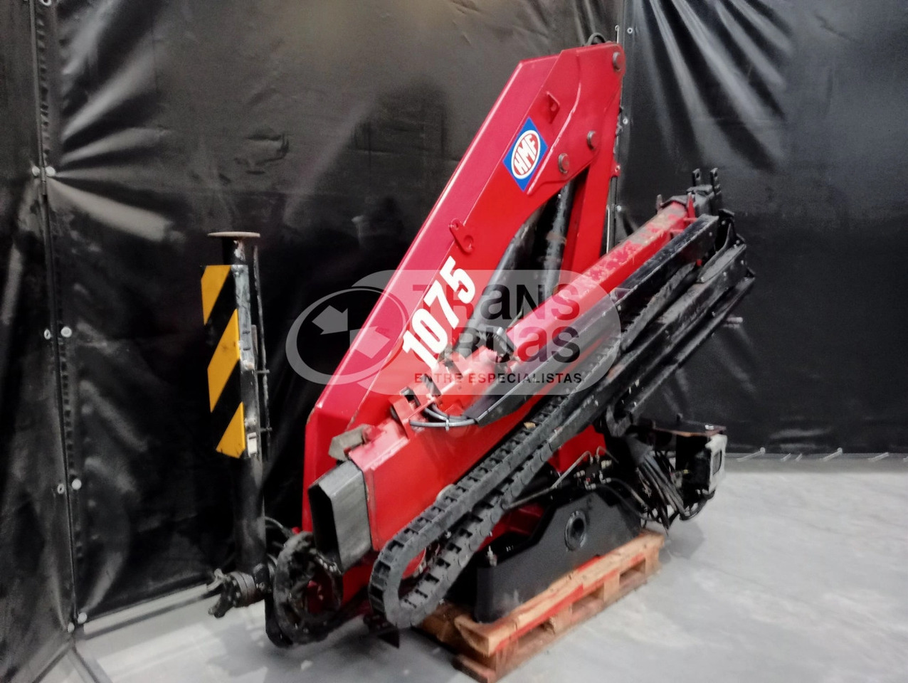 Grúa HMF 1075 K3 - עגורן מעמיס עבור משאית: תמונה 5 Grúa HMF 1075 K3 - עגורן מעמיס עבור משאית: תמונה 5