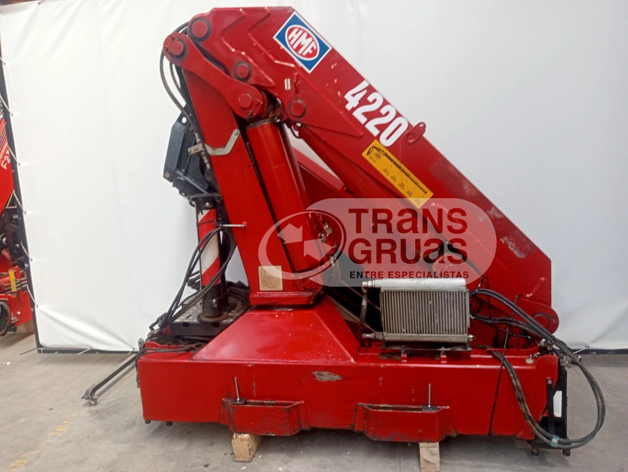 Grúa HMF 4220 K4 - עגורן מעמיס עבור משאית: תמונה 1 Grúa HMF 4220 K4 - עגורן מעמיס עבור משאית: תמונה 1