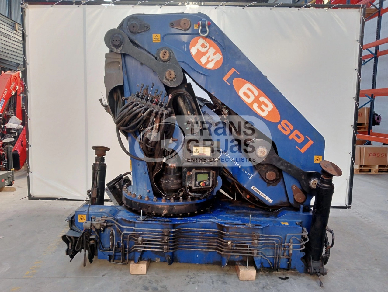 Grúa PM 63 SP - עגורן מעמיס עבור משאית: תמונה 1 Grúa PM 63 SP - עגורן מעמיס עבור משאית: תמונה 1