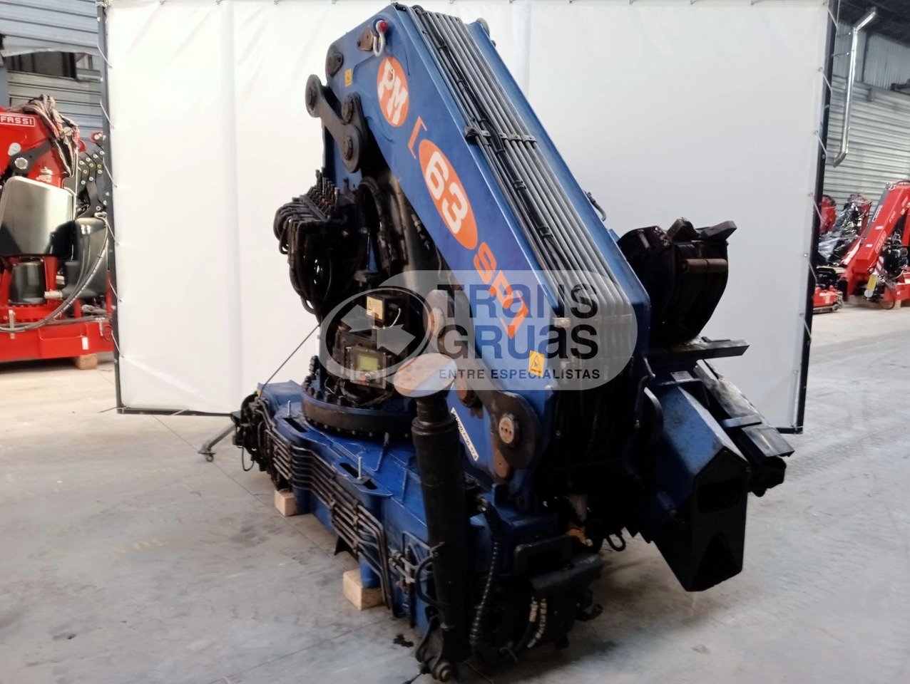 Grúa PM 63 SP - עגורן מעמיס עבור משאית: תמונה 4 Grúa PM 63 SP - עגורן מעמיס עבור משאית: תמונה 4