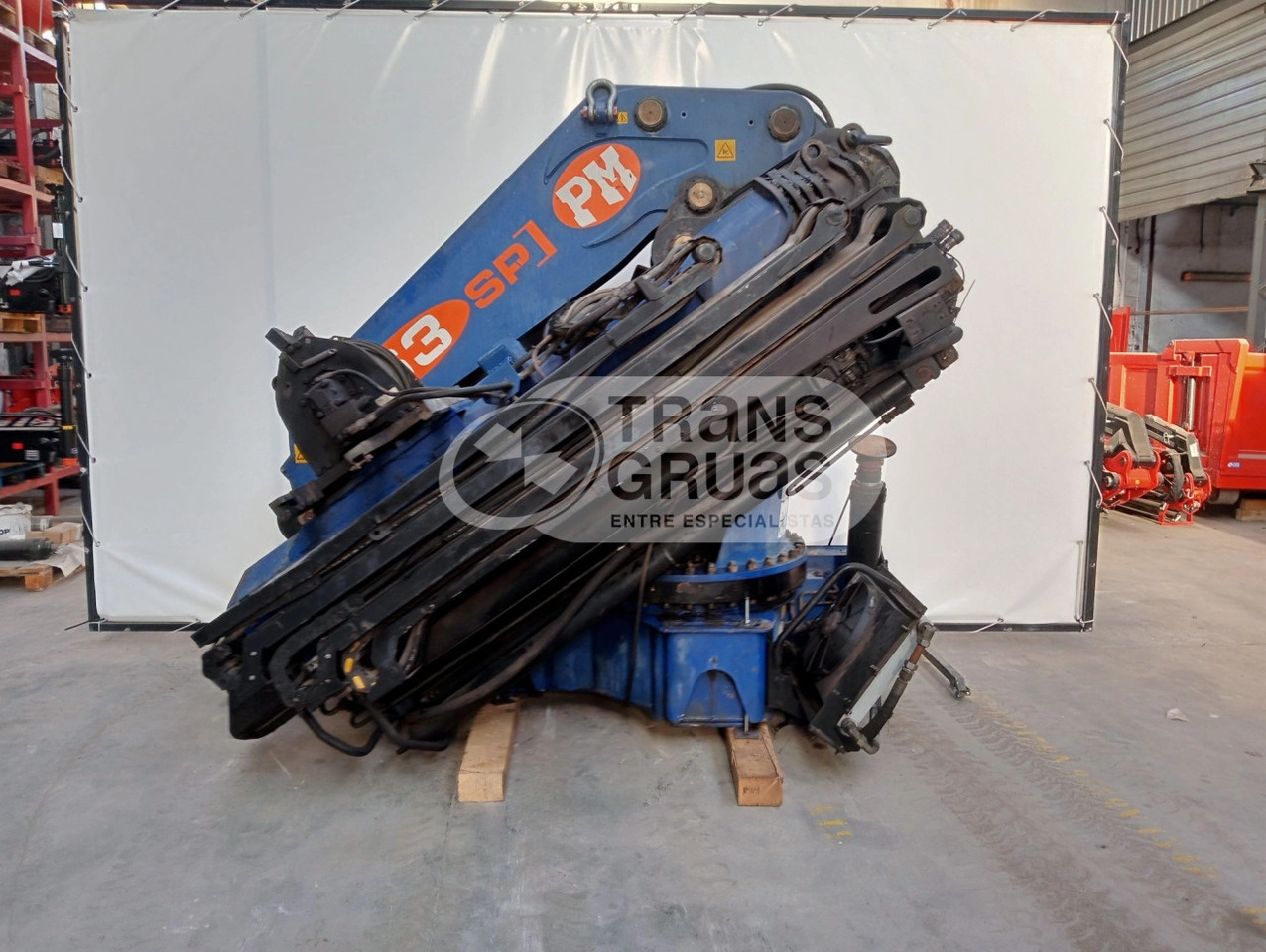 Grúa PM 63 SP - עגורן מעמיס עבור משאית: תמונה 3 Grúa PM 63 SP - עגורן מעמיס עבור משאית: תמונה 3