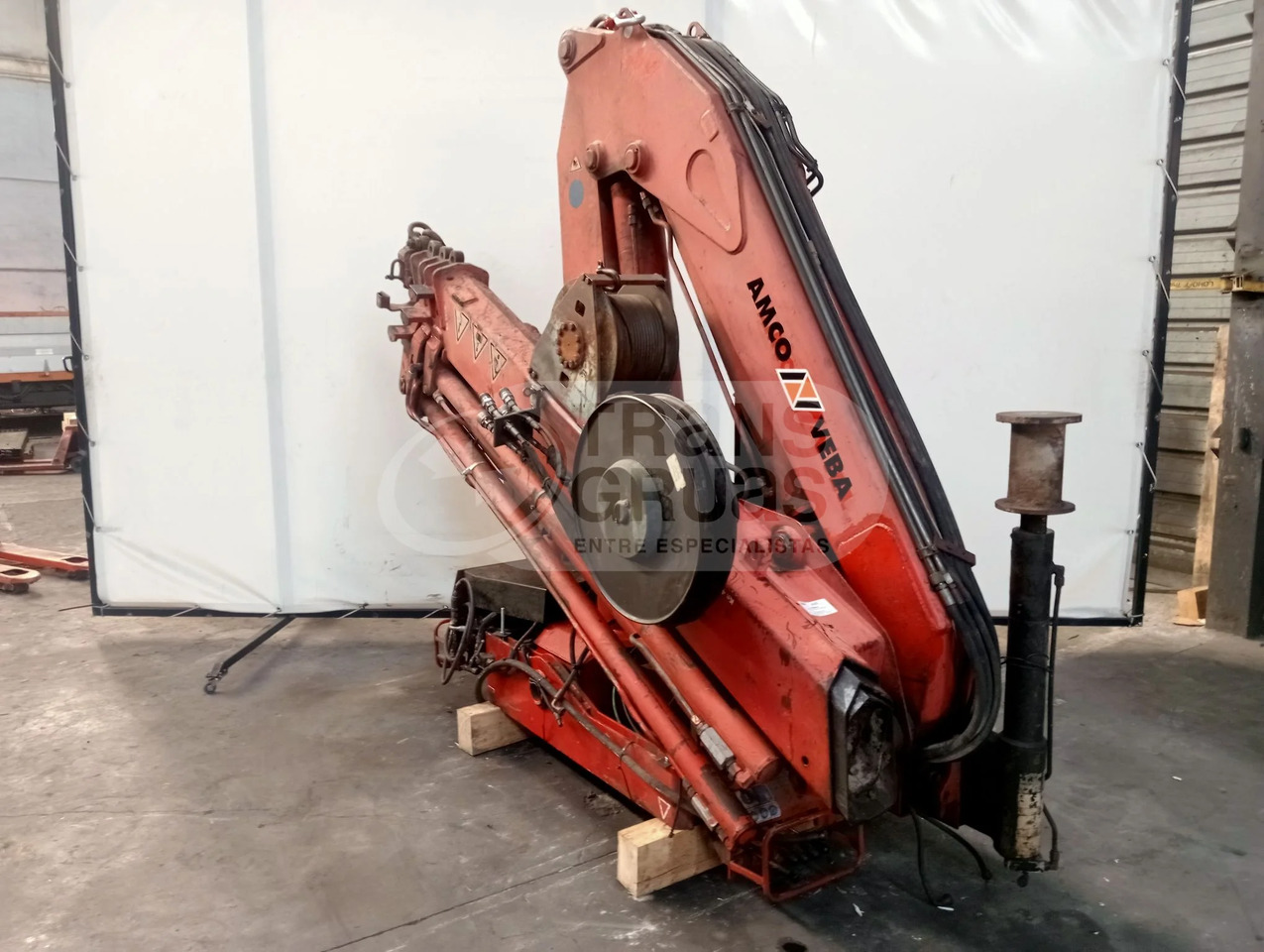 Grúa hidráulica Amco Veba 814 4S - עגורן מעמיס: תמונה 2 Grúa hidráulica Amco Veba 814 4S - עגורן מעמיס: תמונה 2