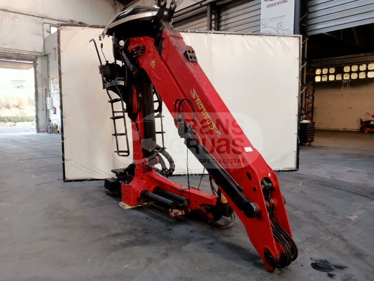 Grúa hidráulica EPSILON M120Z96 - עגורן מעמיס: תמונה 3 Grúa hidráulica EPSILON M120Z96 - עגורן מעמיס: תמונה 3