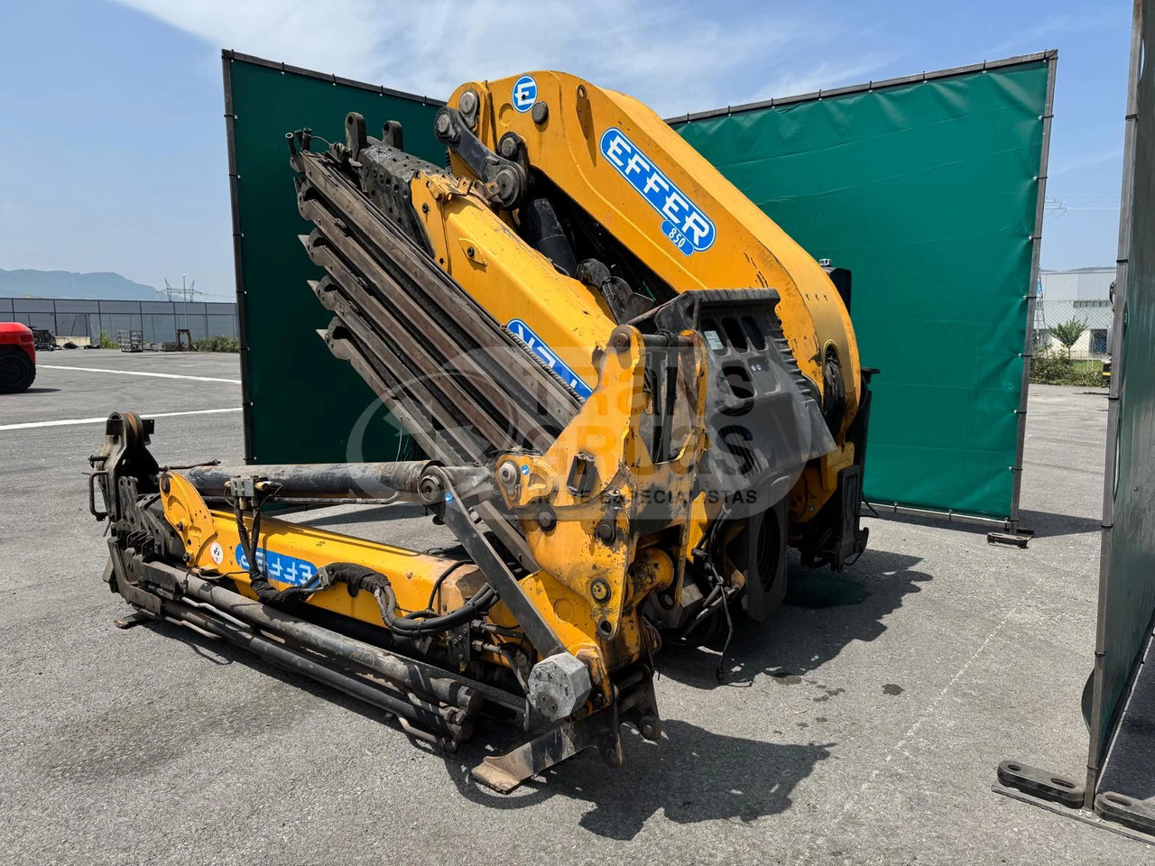 Grúa hidráulica Effer 850 8S - עגורן מעמיס: תמונה 4 Grúa hidráulica Effer 850 8S - עגורן מעמיס: תמונה 4