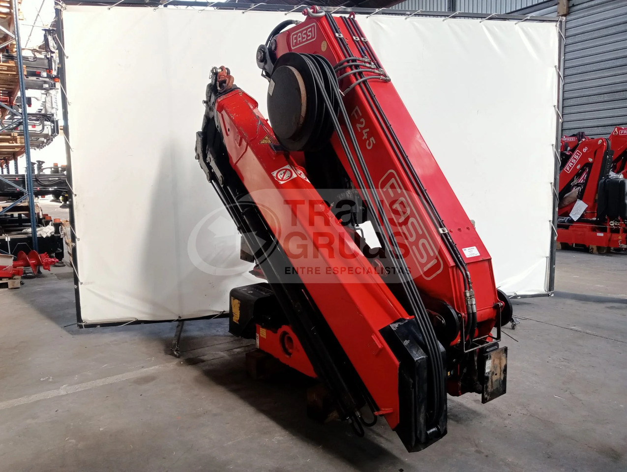 Grúa hidráulica Fassi F245A.2.25 E-DYNAMIC - עגורן מעמיס: תמונה 4 Grúa hidráulica Fassi F245A.2.25 E-DYNAMIC - עגורן מעמיס: תמונה 4