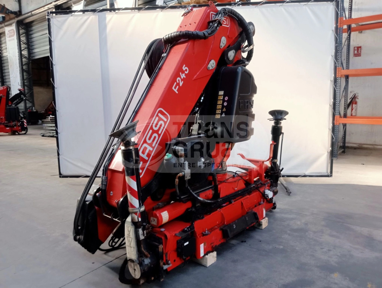 Grúa hidráulica Fassi F245A.2.25 - עגורן מעמיס: תמונה 3 Grúa hidráulica Fassi F245A.2.25 - עגורן מעמיס: תמונה 3