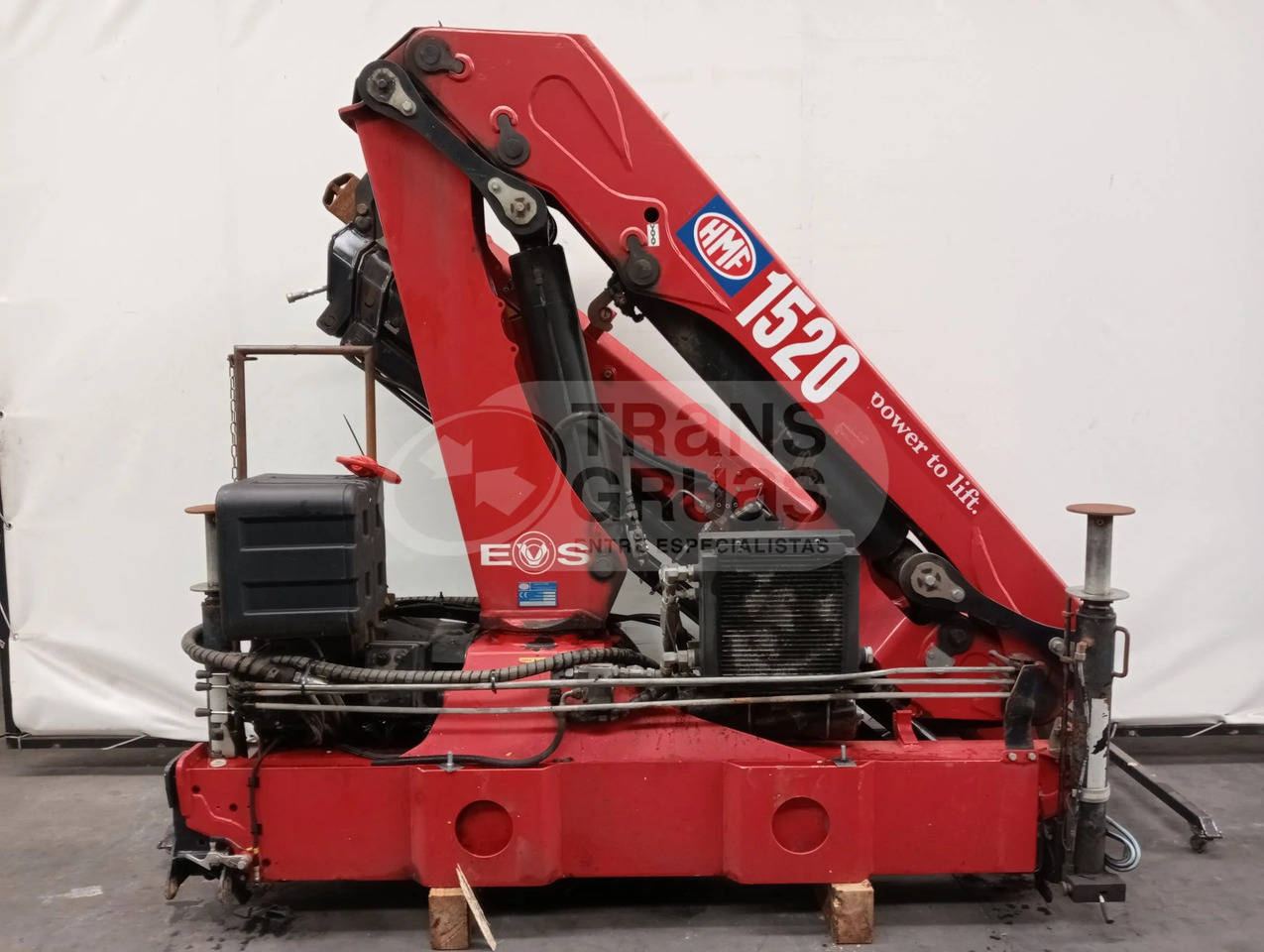 Grúa hidráulica HMF 1520 K4 - עגורן מעמיס: תמונה 4 Grúa hidráulica HMF 1520 K4 - עגורן מעמיס: תמונה 4