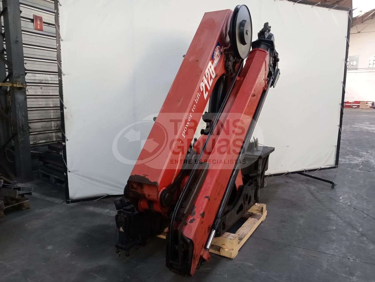 Grúa hidráulica HMF 2120 K RC - עגורן מעמיס: תמונה 4 Grúa hidráulica HMF 2120 K RC - עגורן מעמיס: תמונה 4