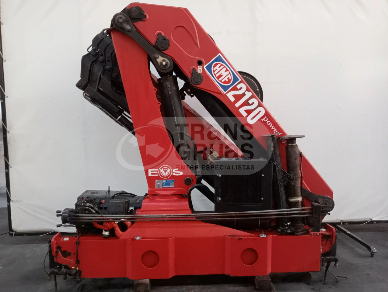 Grúa hidráulica HMF 2120 K4 - עגורן מעמיס: תמונה 1 Grúa hidráulica HMF 2120 K4 - עגורן מעמיס: תמונה 1