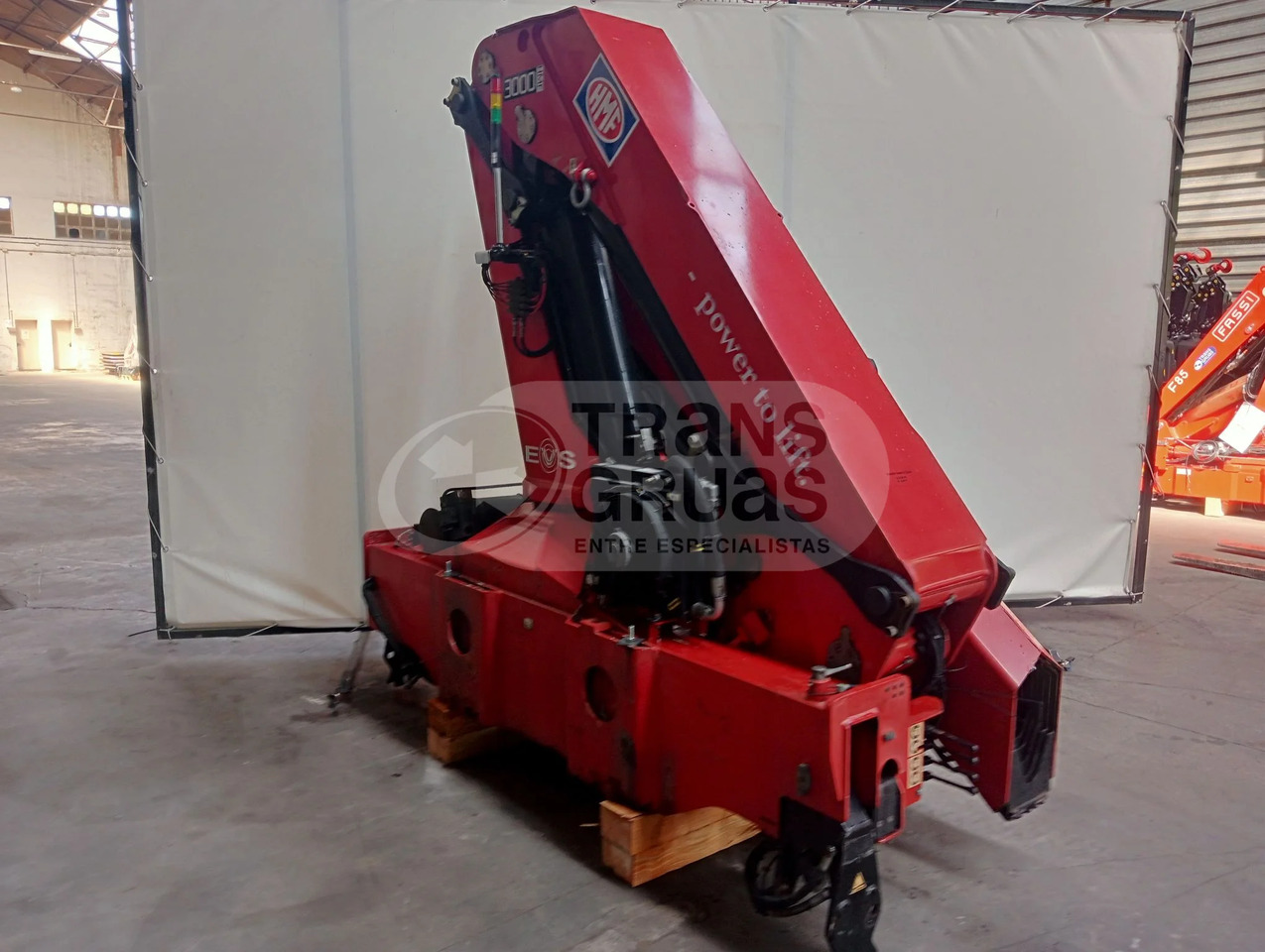 Grúa hidráulica HMF 3000 K6 - עגורן מעמיס: תמונה 3 Grúa hidráulica HMF 3000 K6 - עגורן מעמיס: תמונה 3