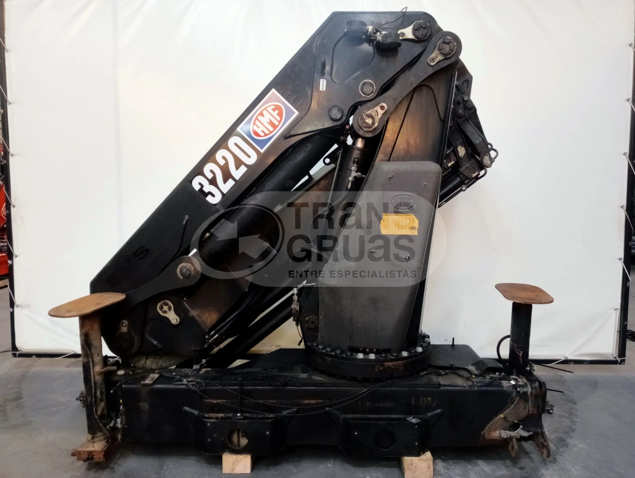 Grúa hidráulica HMF 3220 K5 - עגורן מעמיס: תמונה 2 Grúa hidráulica HMF 3220 K5 - עגורן מעמיס: תמונה 2