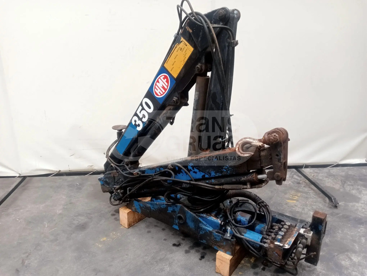 Grúa hidráulica HMF 352 K2 - עגורן מעמיס: תמונה 2 Grúa hidráulica HMF 352 K2 - עגורן מעמיס: תמונה 2