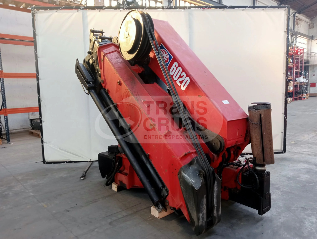 Grúa hidráulica HMF 6020 - עגורן מעמיס: תמונה 3 Grúa hidráulica HMF 6020 - עגורן מעמיס: תמונה 3