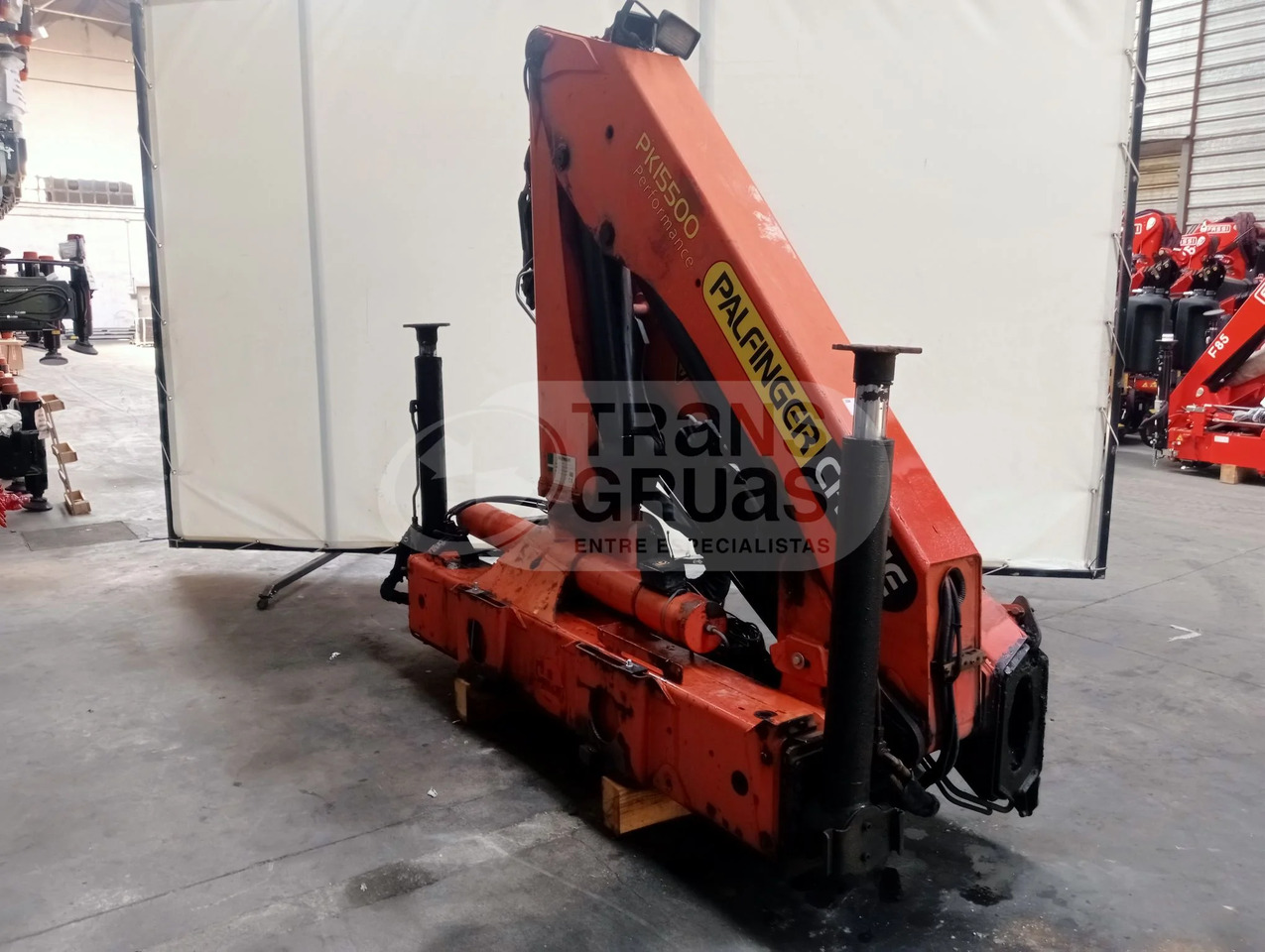 Grúa hidráulica Palfinger PK 15500 - עגורן מעמיס: תמונה 5 Grúa hidráulica Palfinger PK 15500 - עגורן מעמיס: תמונה 5