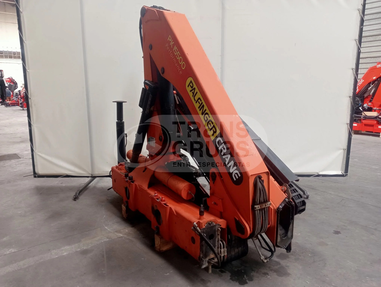 Grúa hidráulica Palfinger PK 15500 - עגורן מעמיס: תמונה 2 Grúa hidráulica Palfinger PK 15500 - עגורן מעמיס: תמונה 2