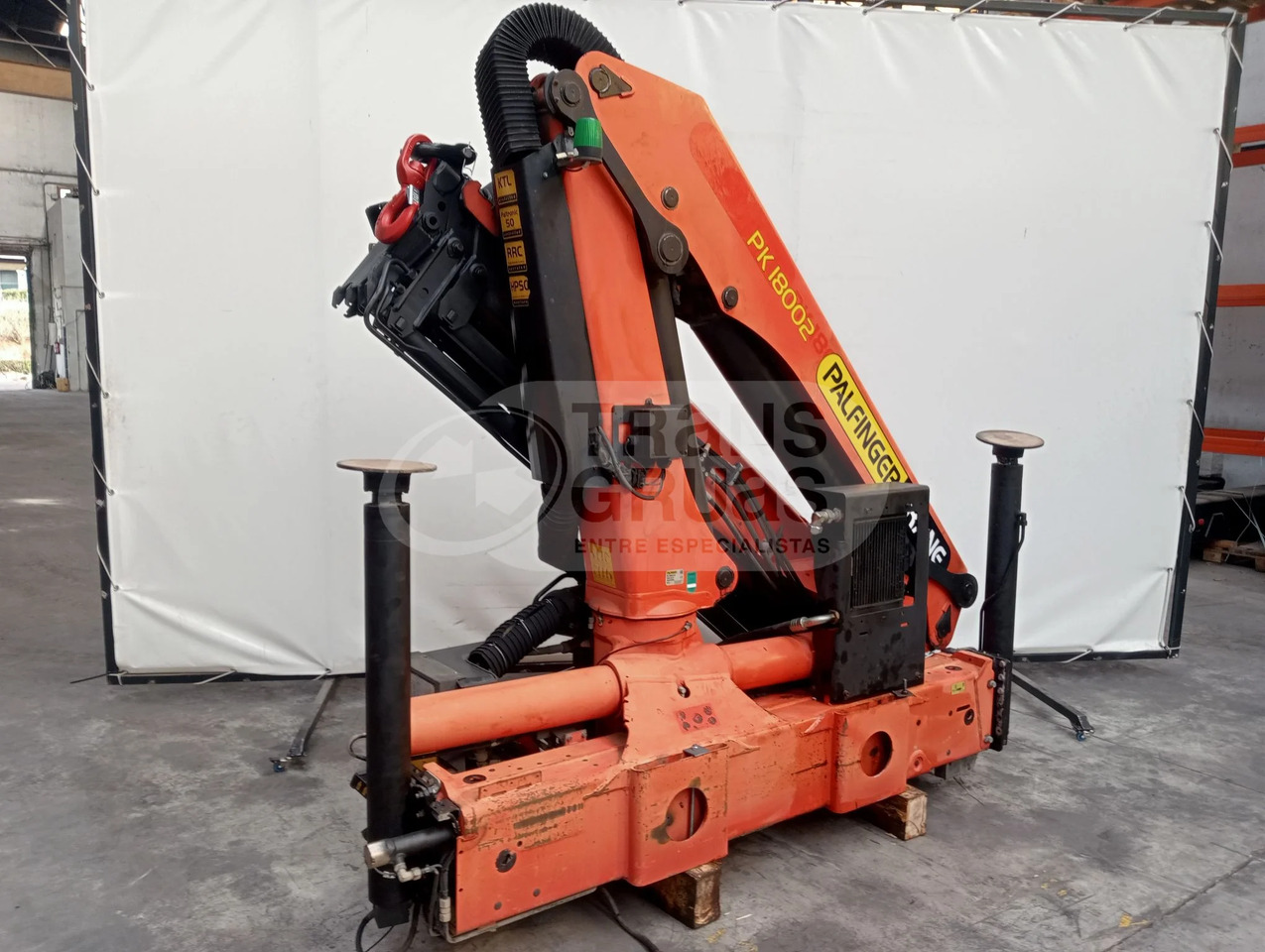 Grúa hidráulica Palfinger PK 18002 EH - עגורן מעמיס: תמונה 2 Grúa hidráulica Palfinger PK 18002 EH - עגורן מעמיס: תמונה 2