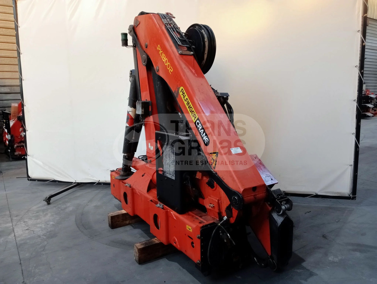 Grúa hidráulica Palfinger PK 18002 EH - עגורן מעמיס: תמונה 3 Grúa hidráulica Palfinger PK 18002 EH - עגורן מעמיס: תמונה 3