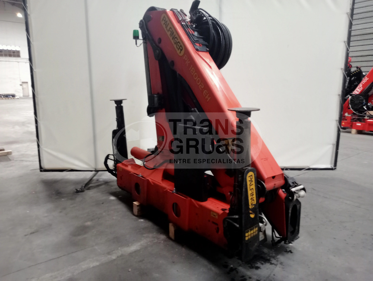 Grúa hidráulica Palfinger PK 18002 EH - עגורן מעמיס: תמונה 4 Grúa hidráulica Palfinger PK 18002 EH - עגורן מעמיס: תמונה 4