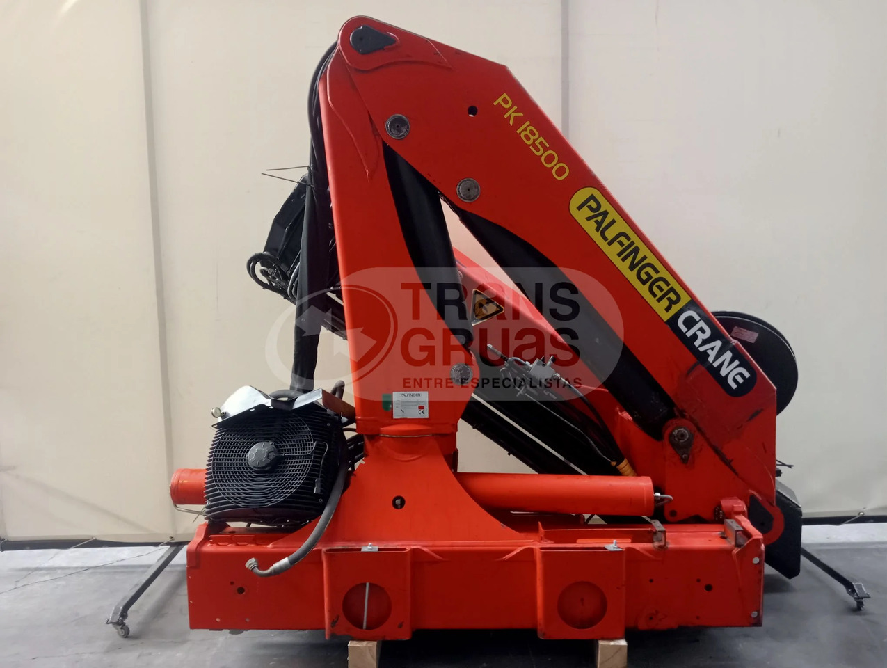 Grúa hidráulica Palfinger PK 18500 - עגורן מעמיס: תמונה 2 Grúa hidráulica Palfinger PK 18500 - עגורן מעמיס: תמונה 2