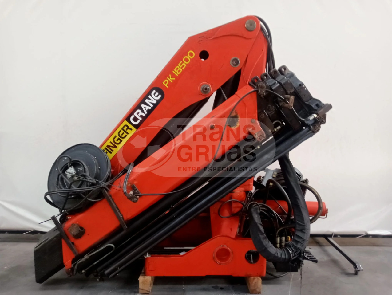 Grúa hidráulica Palfinger PK 18500 - עגורן מעמיס: תמונה 1 Grúa hidráulica Palfinger PK 18500 - עגורן מעמיס: תמונה 1