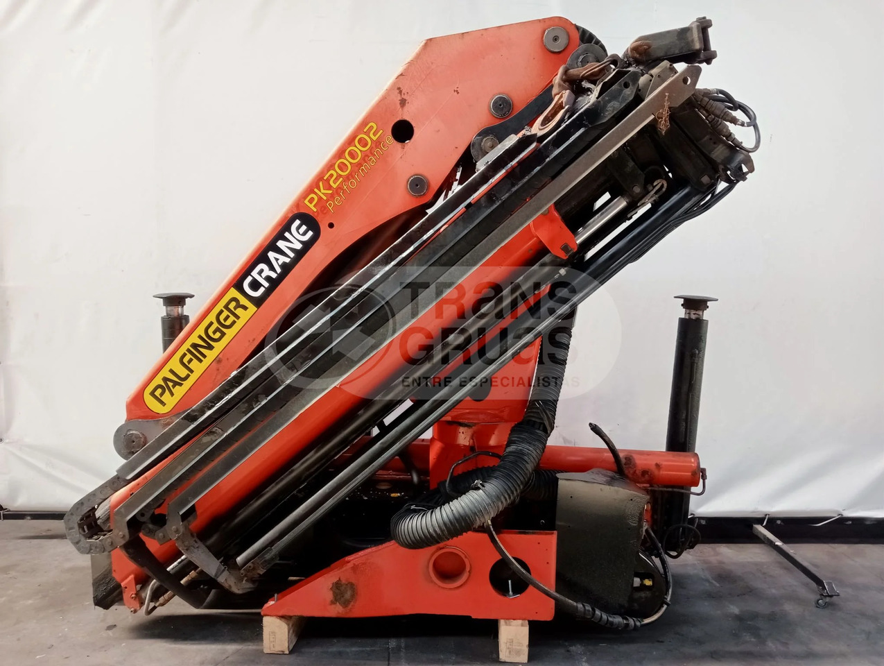 Grúa hidráulica Palfinger PK 20002 - עגורן מעמיס: תמונה 2 Grúa hidráulica Palfinger PK 20002 - עגורן מעמיס: תמונה 2