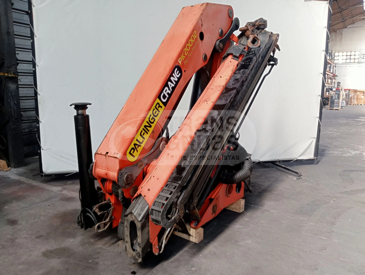 Grúa hidráulica Palfinger PK 20002 - עגורן מעמיס: תמונה 3 Grúa hidráulica Palfinger PK 20002 - עגורן מעמיס: תמונה 3