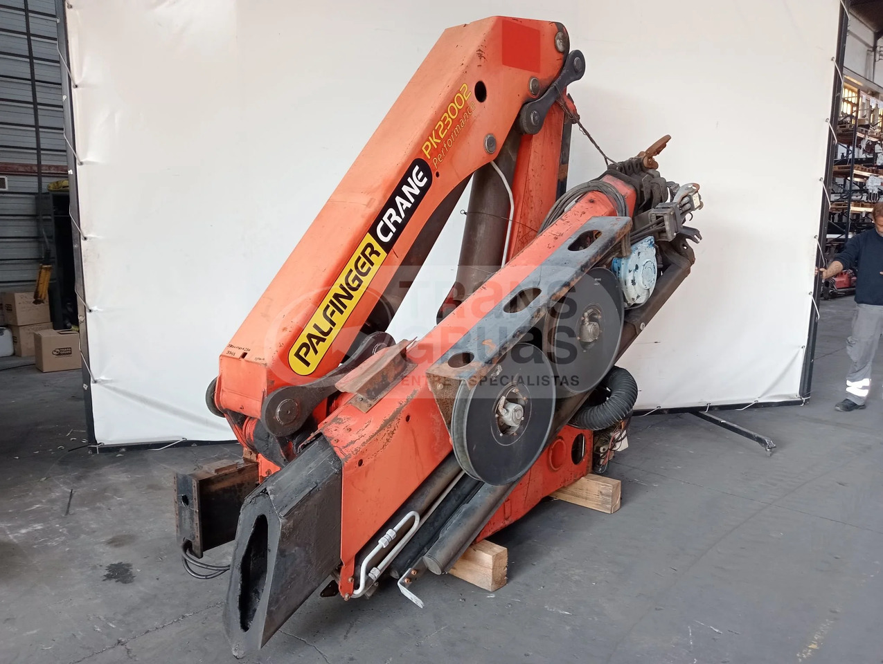 Grúa hidráulica Palfinger PK 23002 - עגורן מעמיס: תמונה 1 Grúa hidráulica Palfinger PK 23002 - עגורן מעמיס: תמונה 1