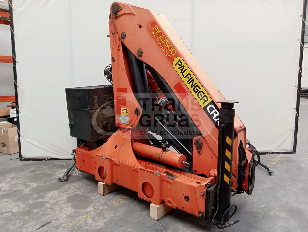 Grúa hidráulica Palfinger PK 23500 - עגורן מעמיס: תמונה 4 Grúa hidráulica Palfinger PK 23500 - עגורן מעמיס: תמונה 4