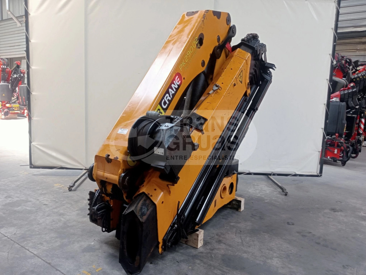 Grúa hidráulica Palfinger PK 29002 - עגורן מעמיס: תמונה 5 Grúa hidráulica Palfinger PK 29002 - עגורן מעמיס: תמונה 5