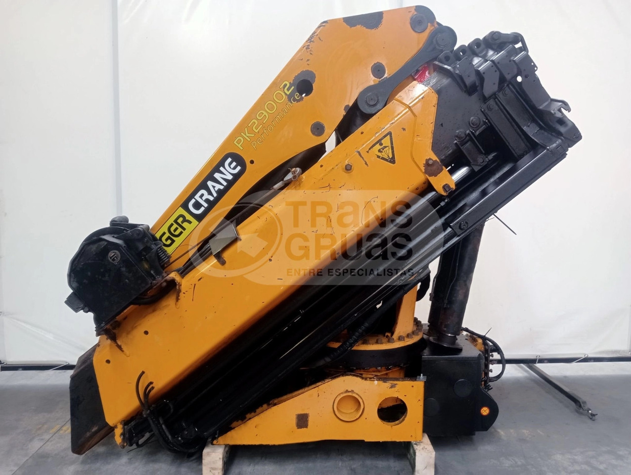 Grúa hidráulica Palfinger PK 29002 - עגורן מעמיס: תמונה 2 Grúa hidráulica Palfinger PK 29002 - עגורן מעמיס: תמונה 2