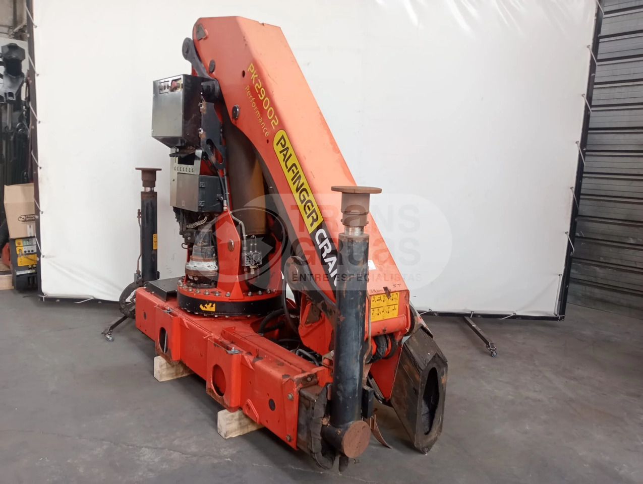 Grúa hidráulica Palfinger PK 29002 - עגורן מעמיס: תמונה 2 Grúa hidráulica Palfinger PK 29002 - עגורן מעמיס: תמונה 2