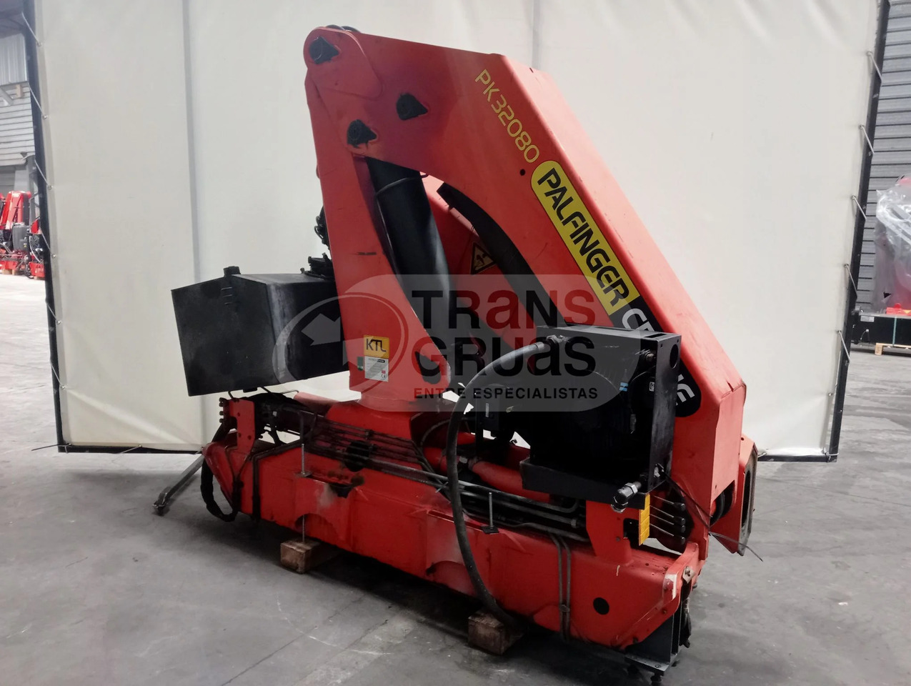 Grúa hidráulica Palfinger PK 32080 - עגורן מעמיס: תמונה 5 Grúa hidráulica Palfinger PK 32080 - עגורן מעמיס: תמונה 5