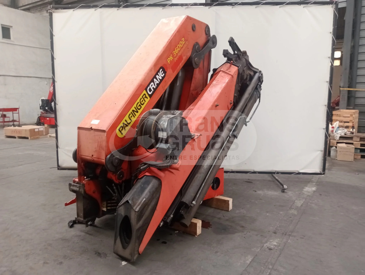 Grúa hidráulica Palfinger PK 36002 - עגורן מעמיס: תמונה 3 Grúa hidráulica Palfinger PK 36002 - עגורן מעמיס: תמונה 3